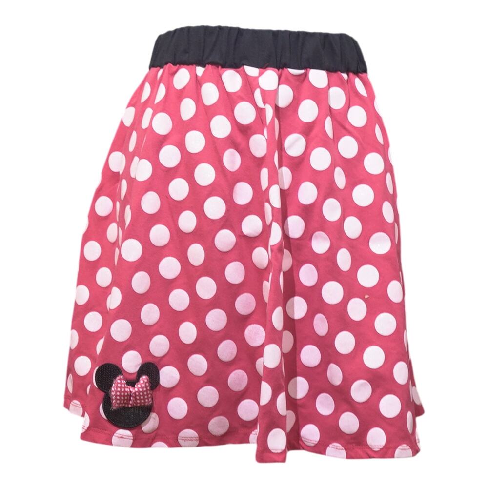 Disney Minnie Mouse Polka Dot Skirt Sz S Red Cosplay Theme Park - Picture 3 of 10
